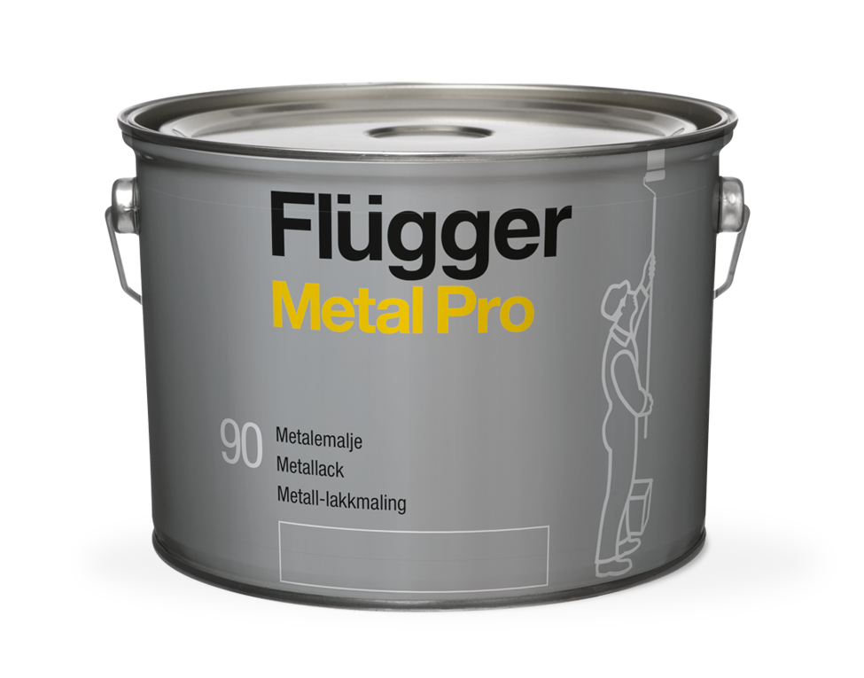 Flügger Metal Pro Svenskrød